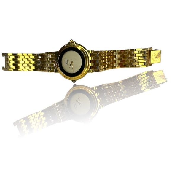 Centurion Quartz Gold Plated Watch - Picture 1 of 10